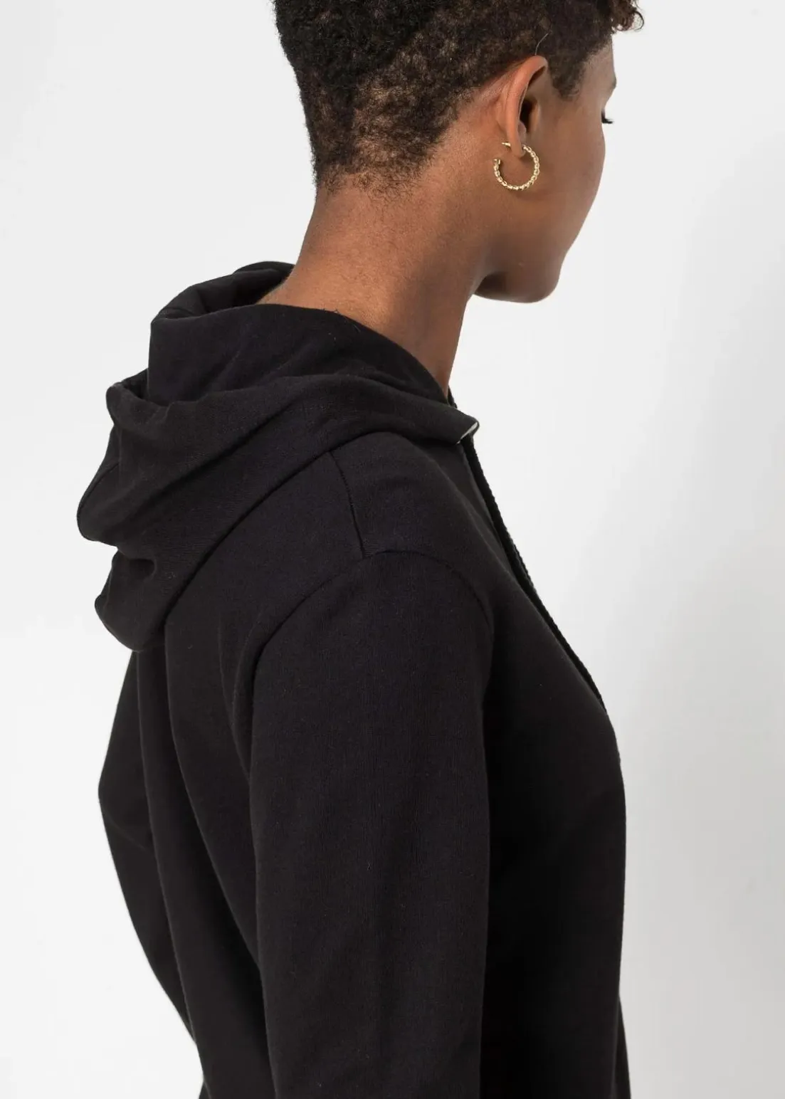 Sweatkleid mit Kapuze