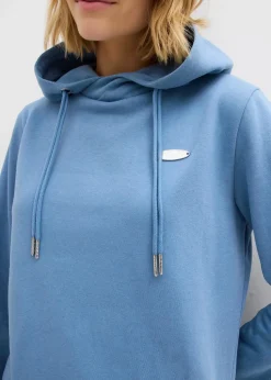 Sweatkleid mit Kapuze