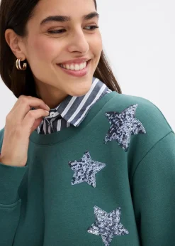 Sweatshirt aus Baumwoll-Mix