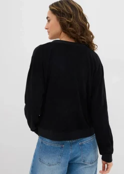 Sweatshirt aus weichem Frottee
