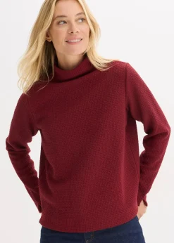 Sweatshirt mit Stehkragen