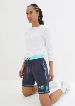 Sweat-Shorts aus Baumwoll-Mix