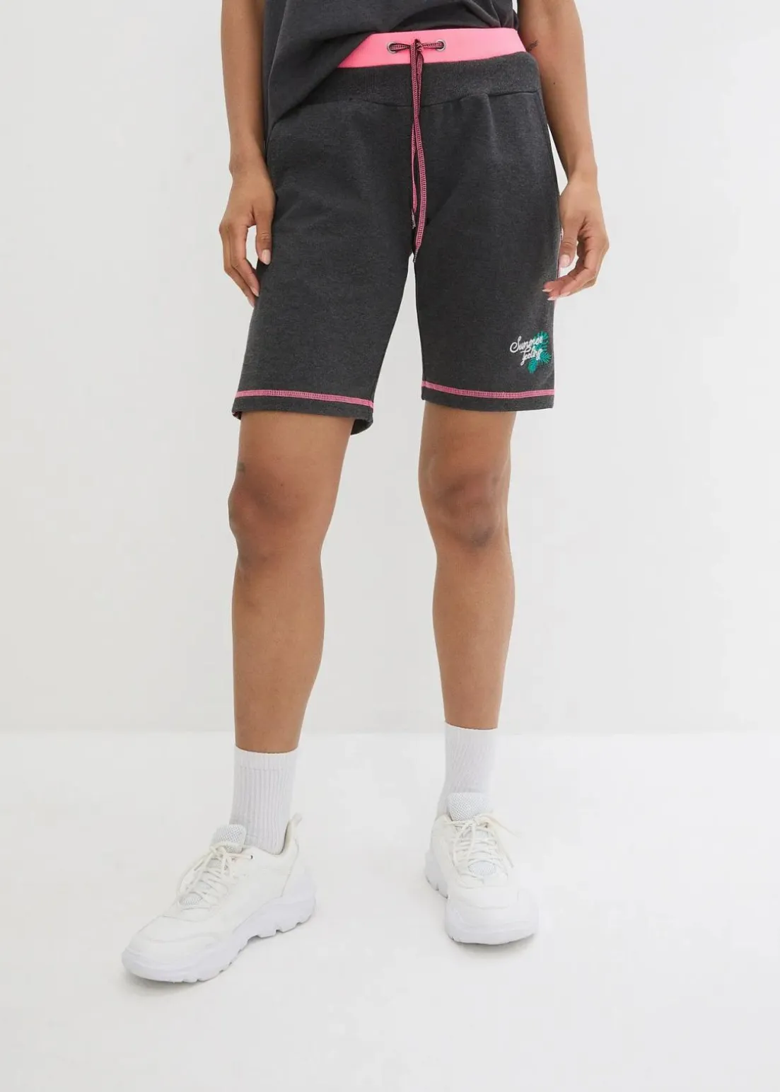 Sweat-Shorts aus Baumwoll-Mix