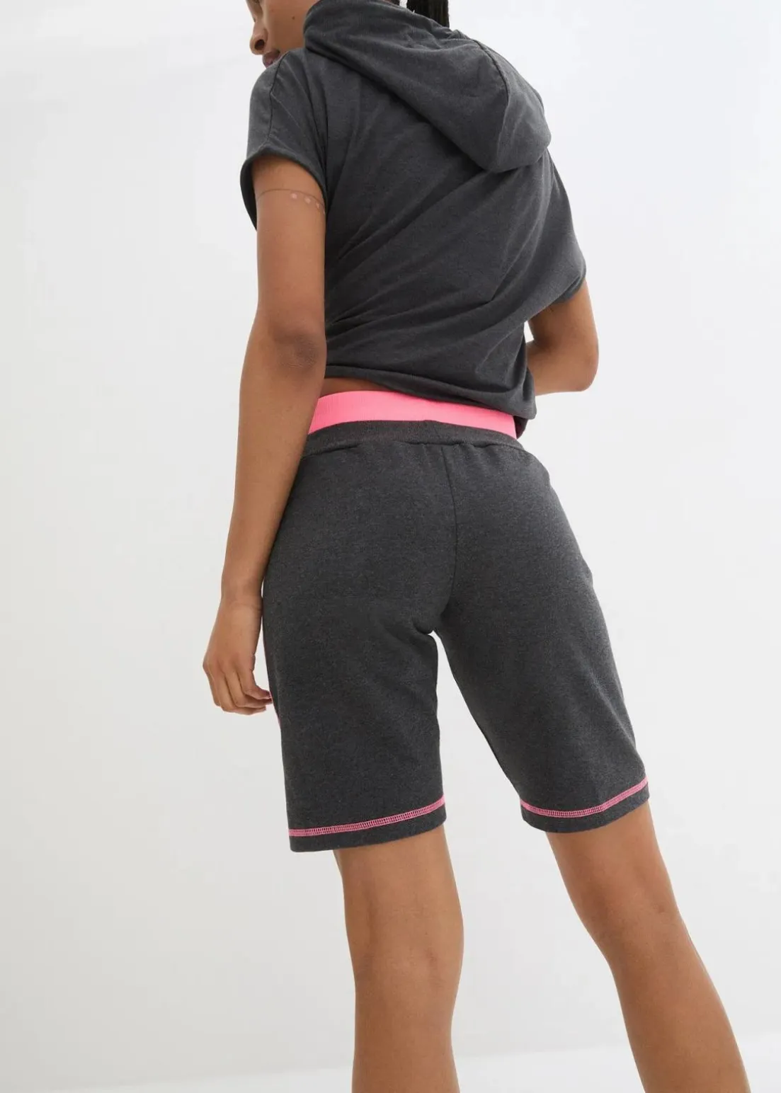 Sweat-Shorts aus Baumwoll-Mix