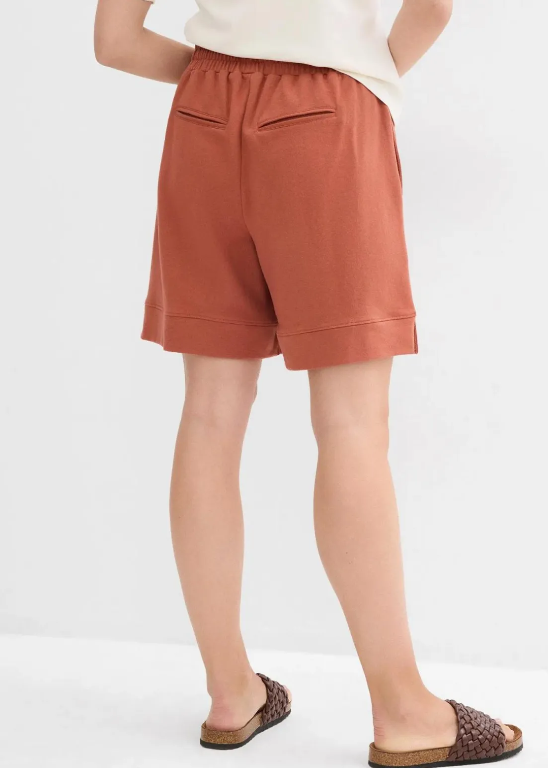 Sweat-Shorts aus Baumwoll-Mix