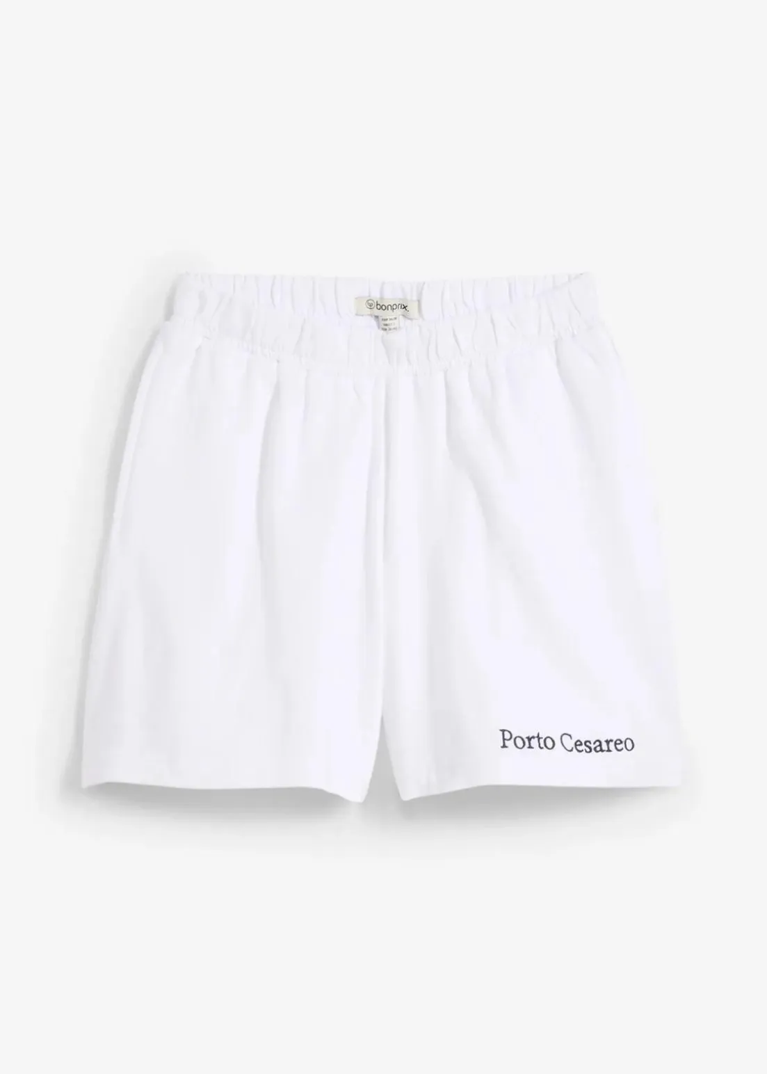 Sweat-Shorts mit Stickerei