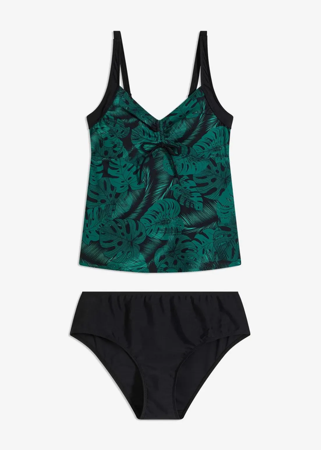Tankini (2-tlg. Set) mit Raffung