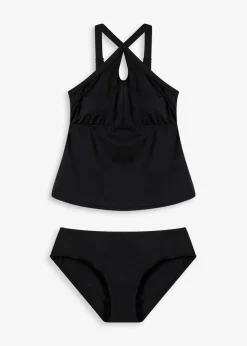 Tankini (2-tlg.Set) mit gekreuzten Trägern