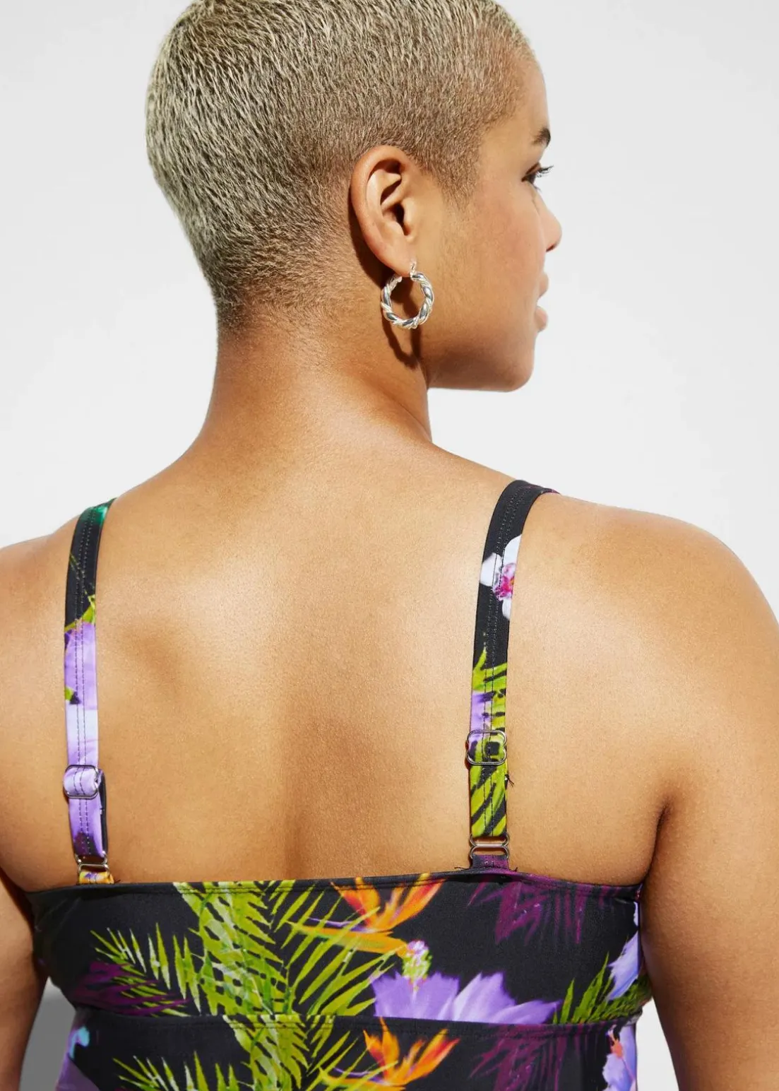 Tankini (2-tlg.Set) mit V-Ausschnitt