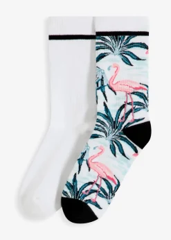 Tennissocken mit Bio-Baumwolle und Frottee in der Sohle (2er Pack)