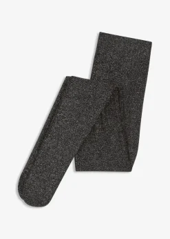 Thermo Fleece Strumpfhose aus Glitzergarn