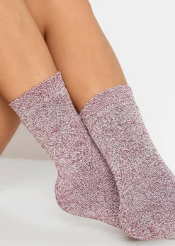 Thermo Frottee Socken mit Bio-Baumwolle (5er Pack)