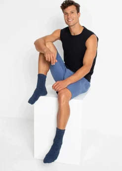 Thermo Frottee Socken mit Bio-Baumwolle (5er Pack)