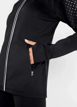 Thermo Sportjacke mit reflektierendem Druck
