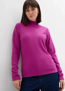 Thermoshirt mit Stehkragen