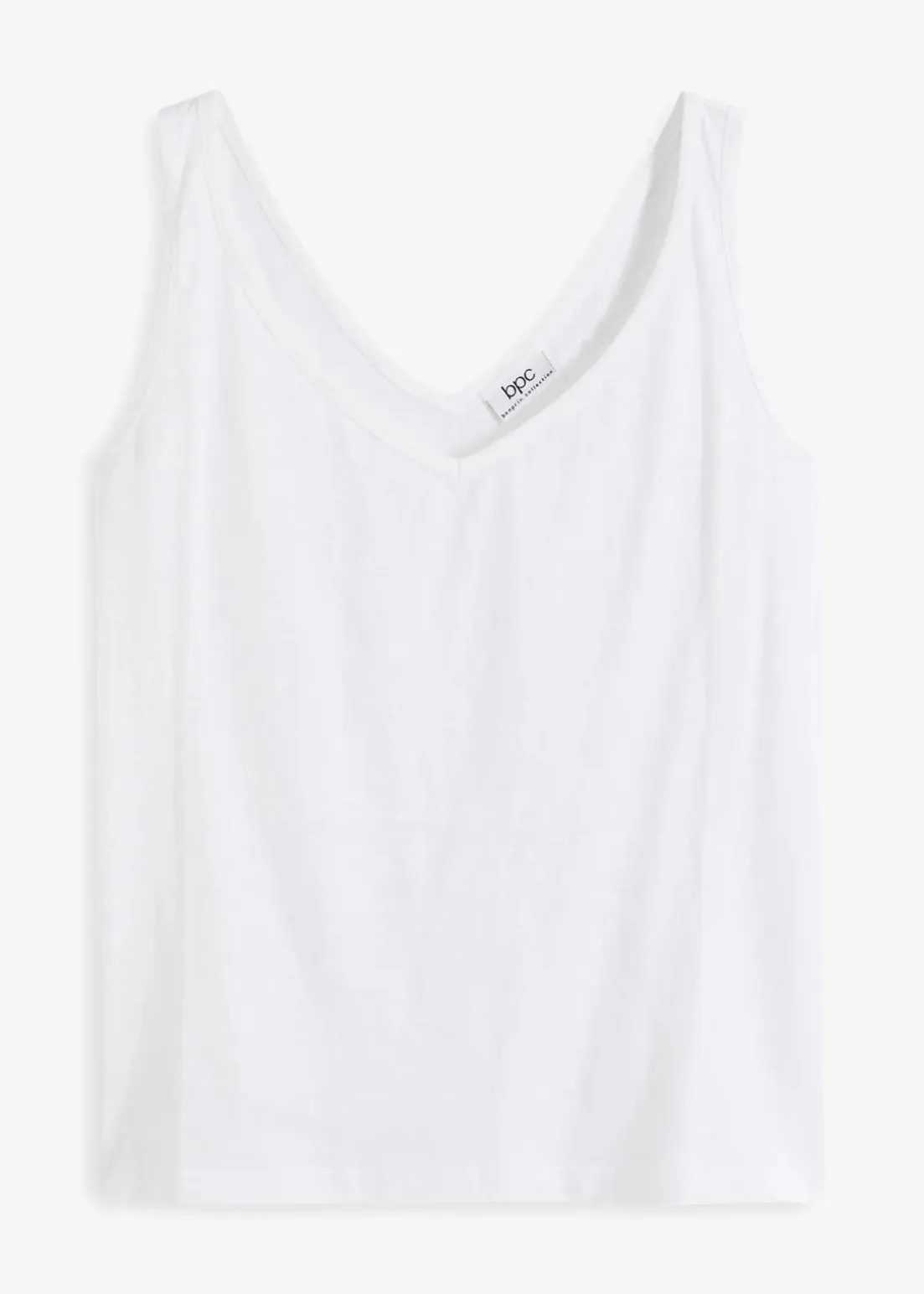 Top aus reiner Bio-Baumwolle