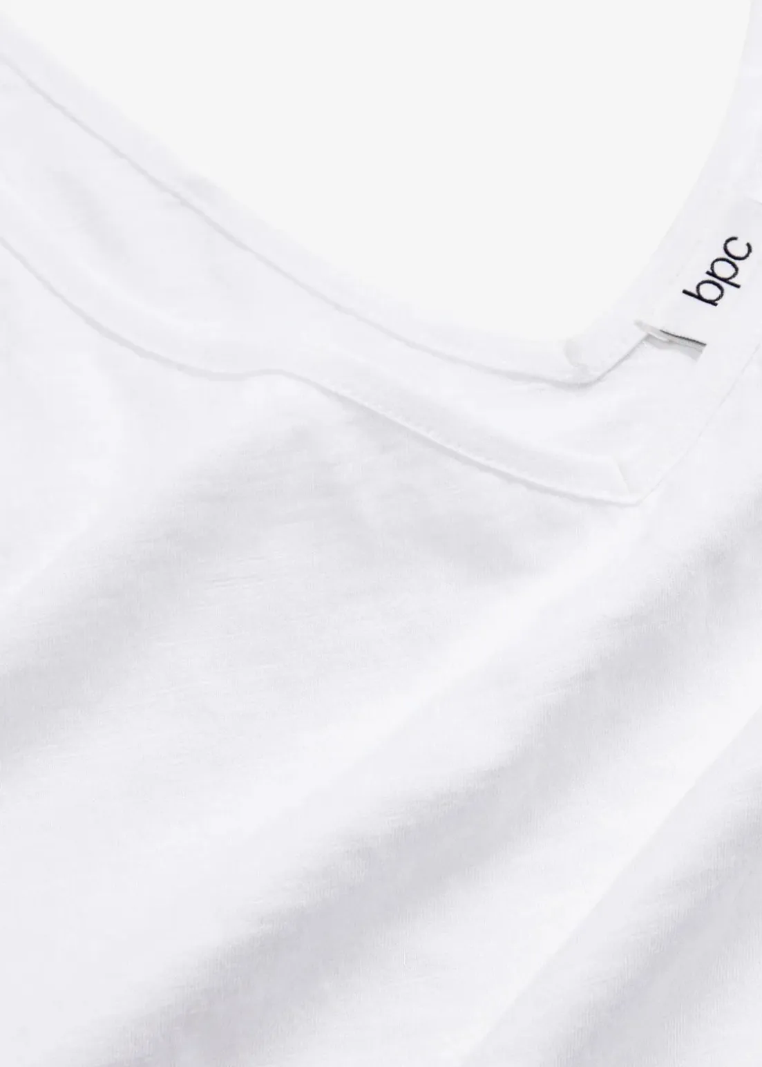 Top aus reiner Bio-Baumwolle