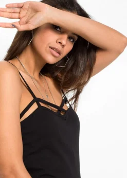 Top 2er-Pack aus Baumwoll-Mix