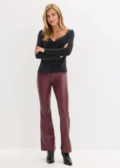 Top mit Wasserfallausschnitt