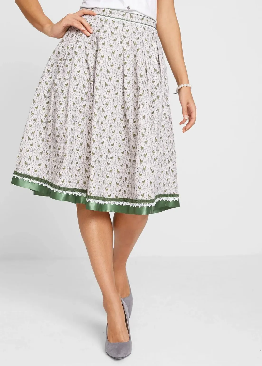 Trachtenrock, knieumspielend