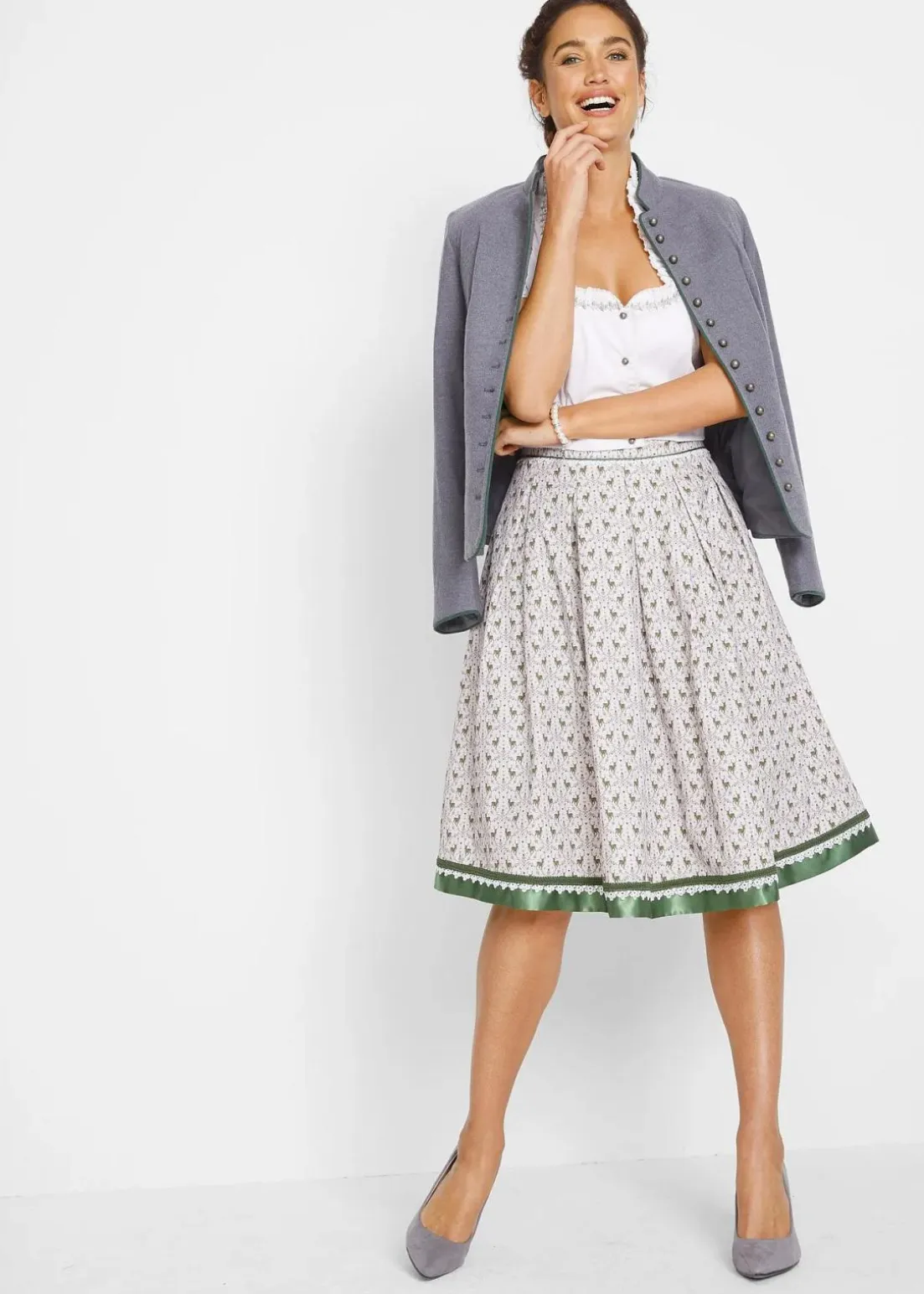 Trachtenrock, knieumspielend