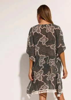 Transparente Strandtunika