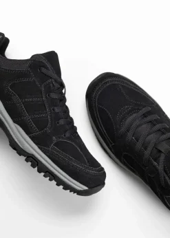 Trekkingschuhe aus Veloursleder