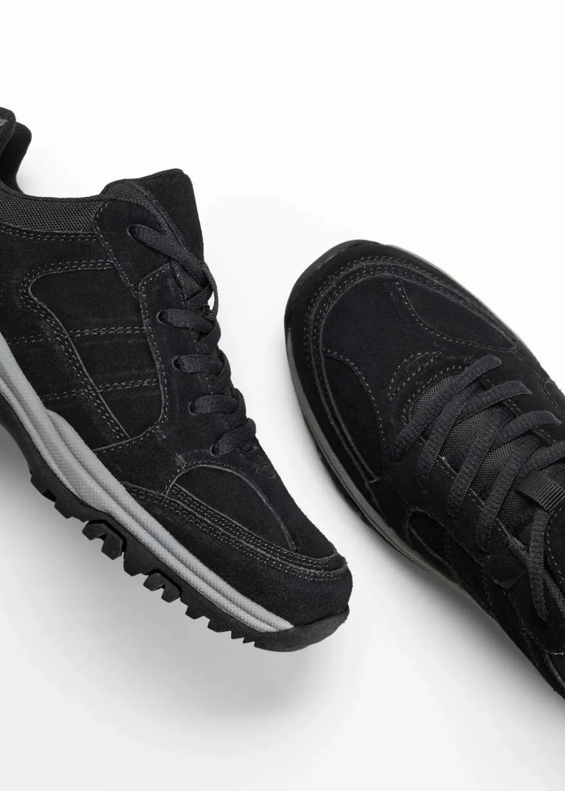 Trekkingschuhe aus Veloursleder