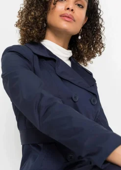 Trenchcoat aus Baumwolle