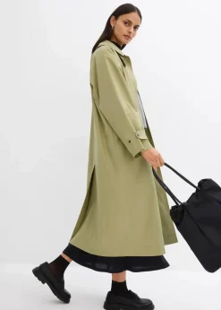 Trenchcoat mit Laschen