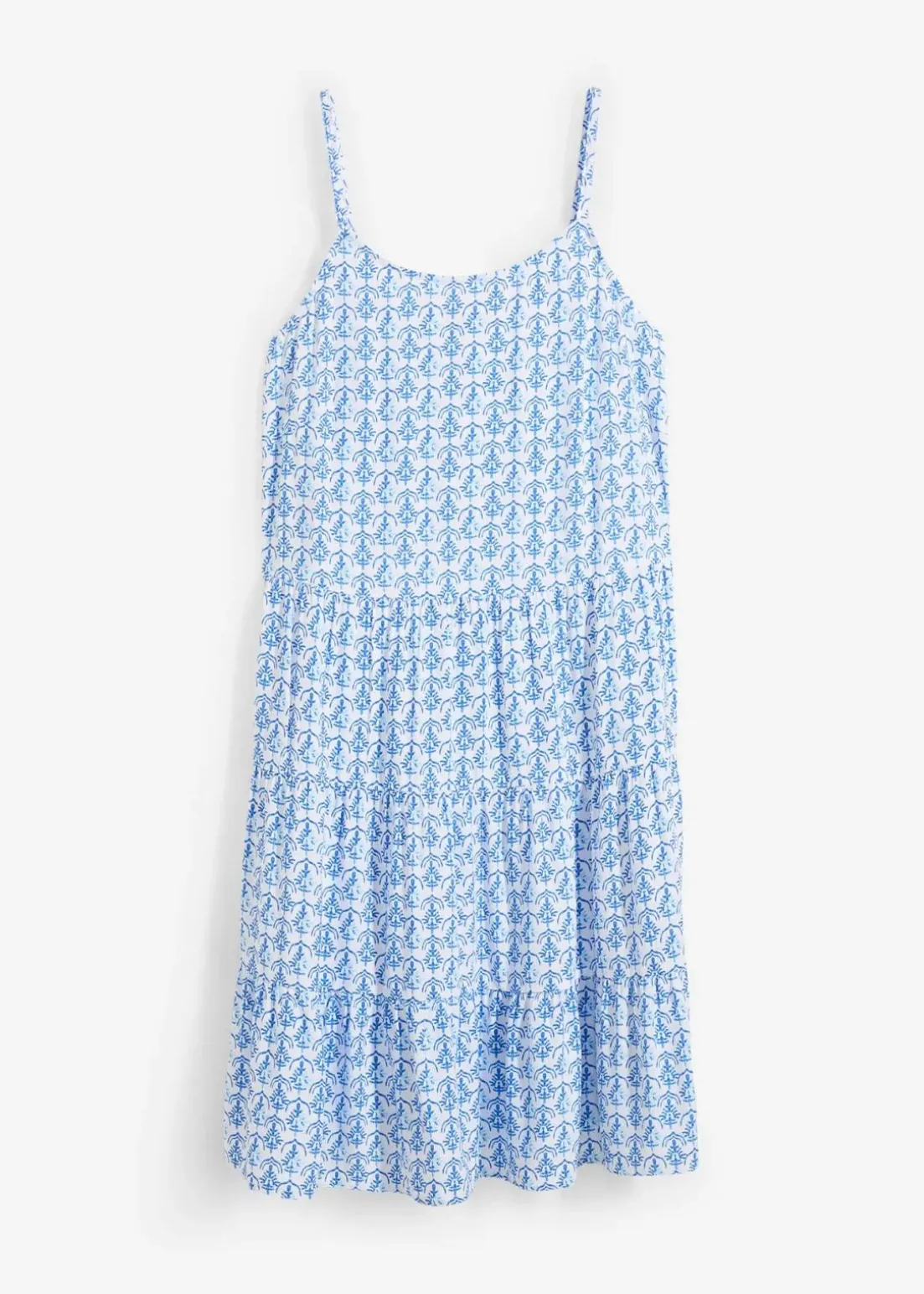 Trägerkleid aus fließender Viskose