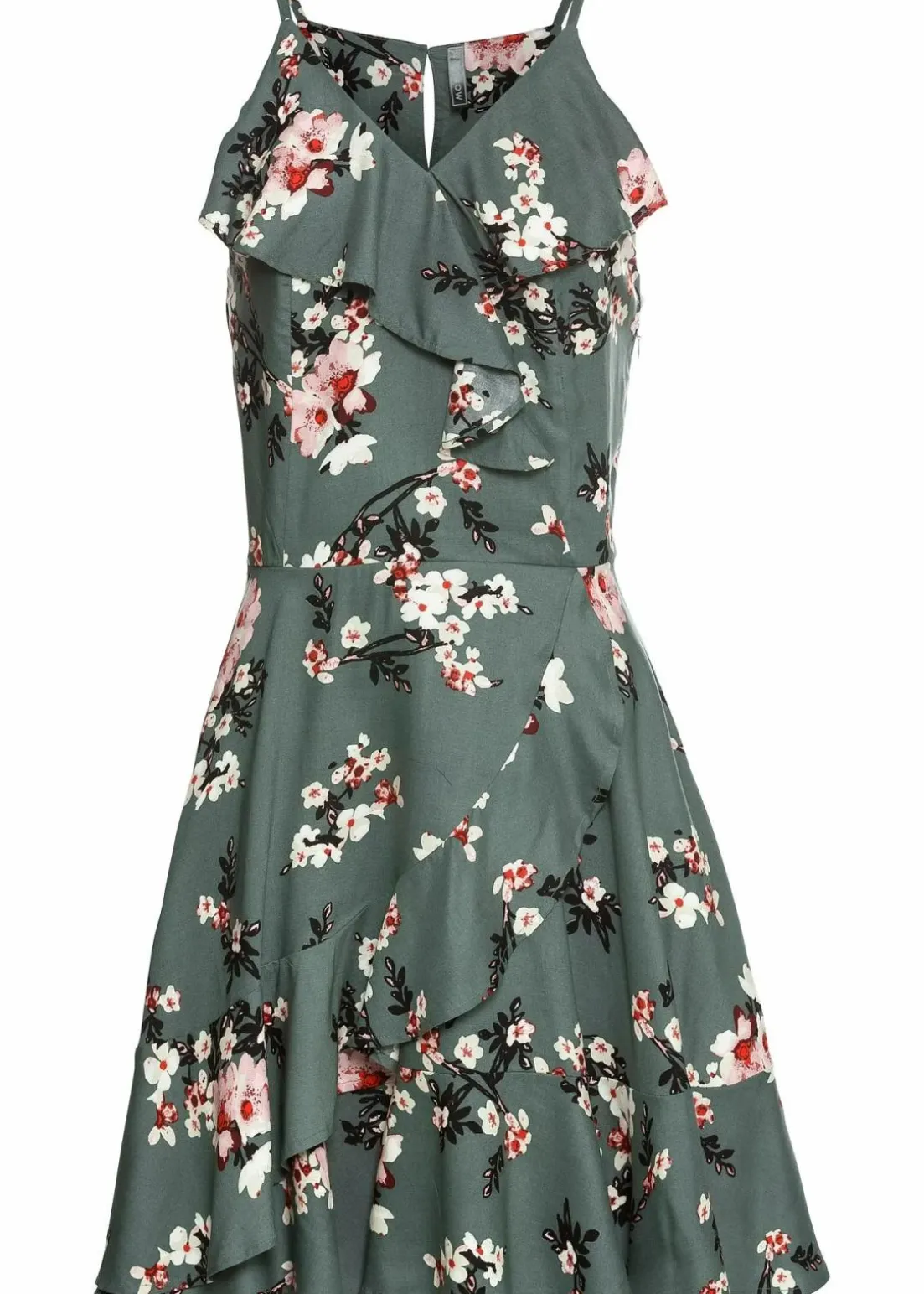 Trägerkleid aus reiner Viskose