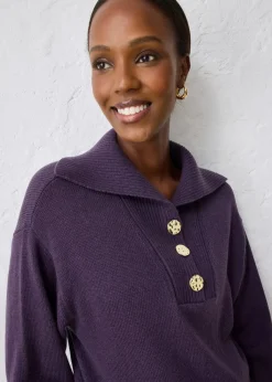 Troyer-Pullover aus Merinowolle