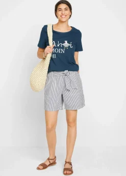 T-Shirt aus Baumwollmix