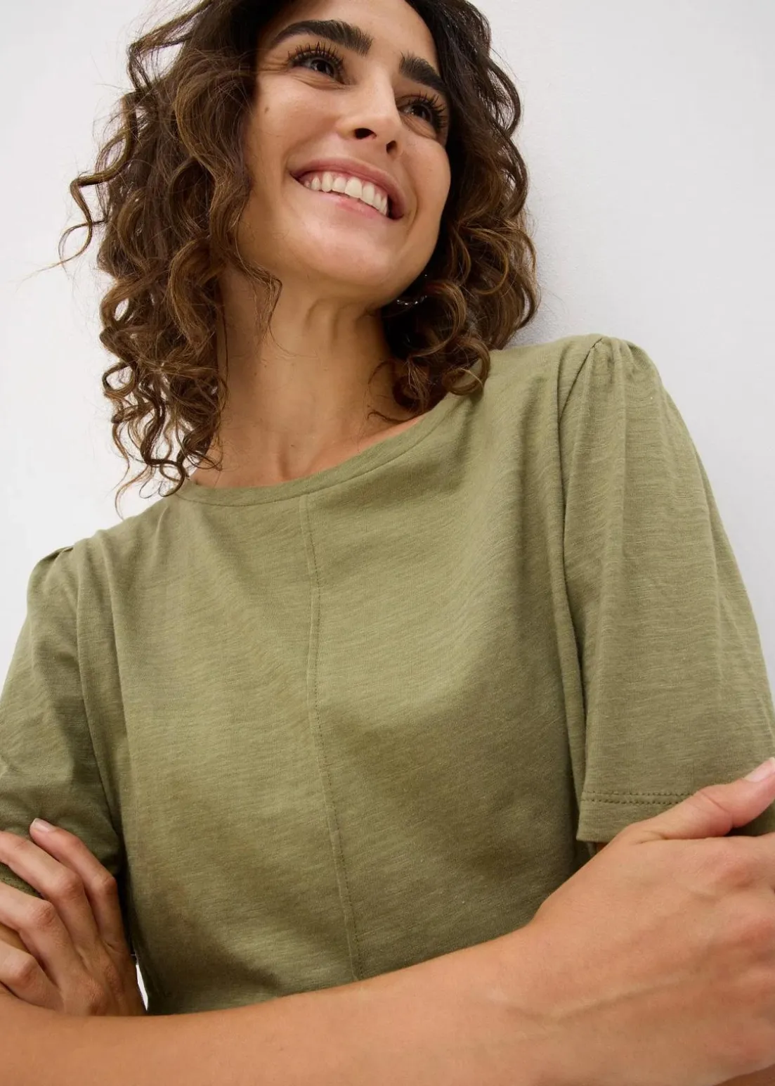 T-Shirt aus reiner Baumwolle