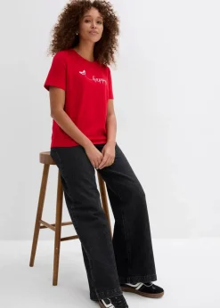 T-Shirt aus reiner Baumwolle