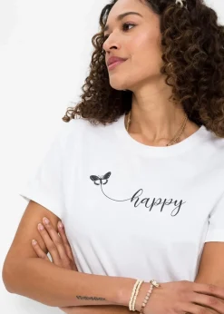 T-Shirt aus reiner Baumwolle