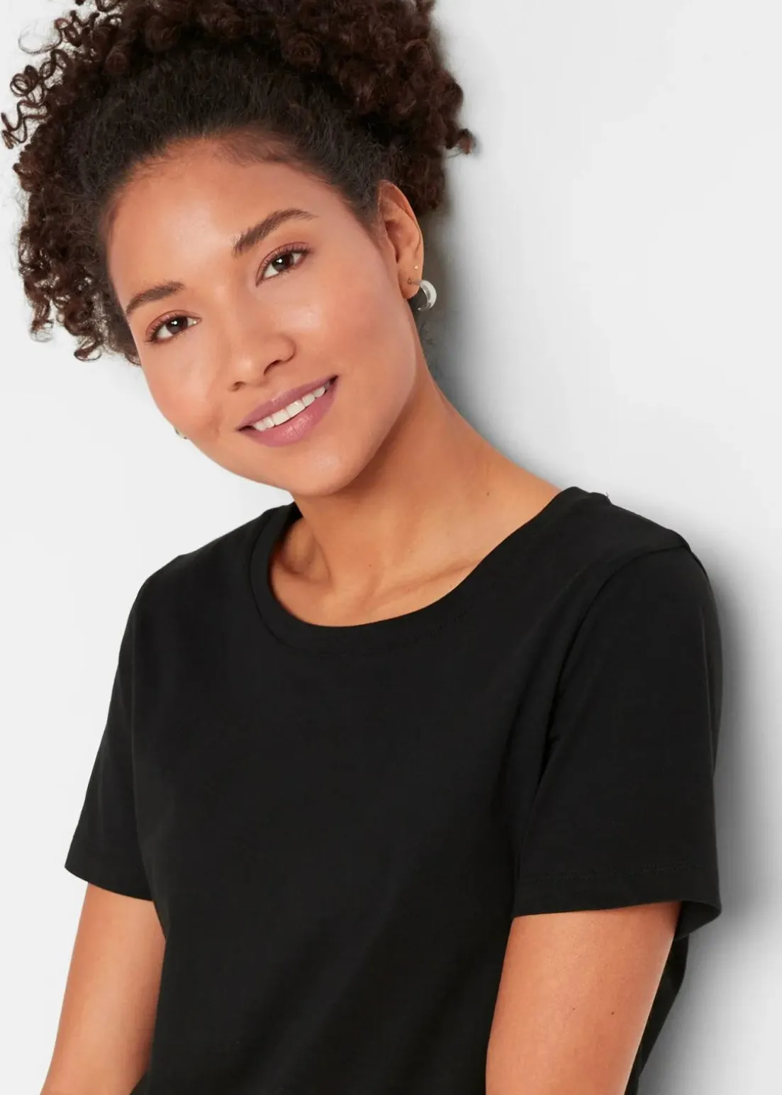 T-Shirt aus reiner Baumwolle (2er Pack)