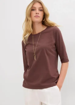 T-Shirt aus reiner Bio-Baumwolle, (2er Pack)