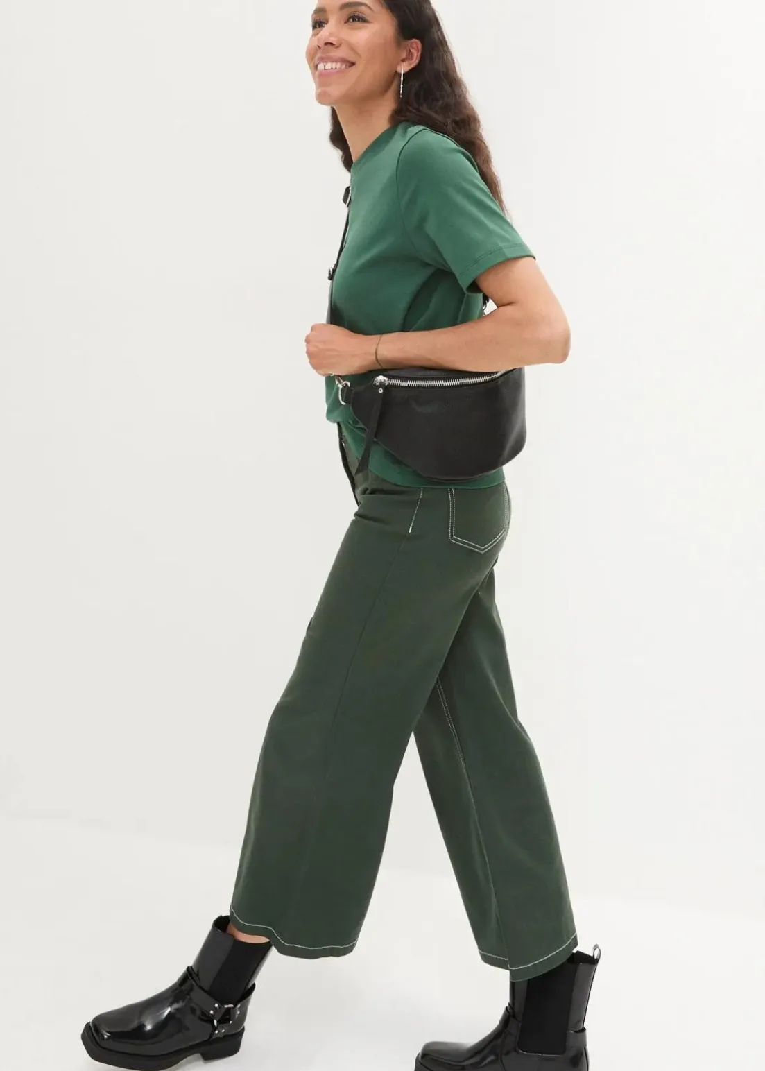 T-Shirt aus reiner schwerer Bio-Baumwolle