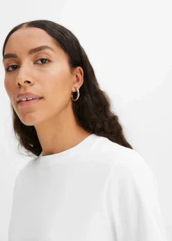 T-Shirt aus reiner schwerer Bio-Baumwolle