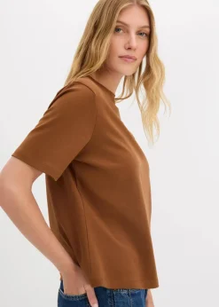 T-Shirt aus reiner schwerer Bio-Baumwolle