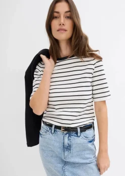 T-Shirt aus schwerer Bio-Baumwolle