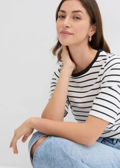 T-Shirt aus schwerer Bio-Baumwolle