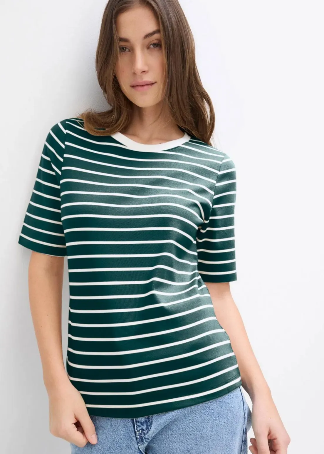 T-Shirt aus schwerer Bio-Baumwolle