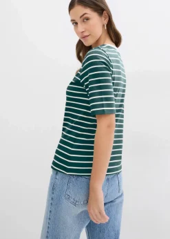 T-Shirt aus schwerer Bio-Baumwolle