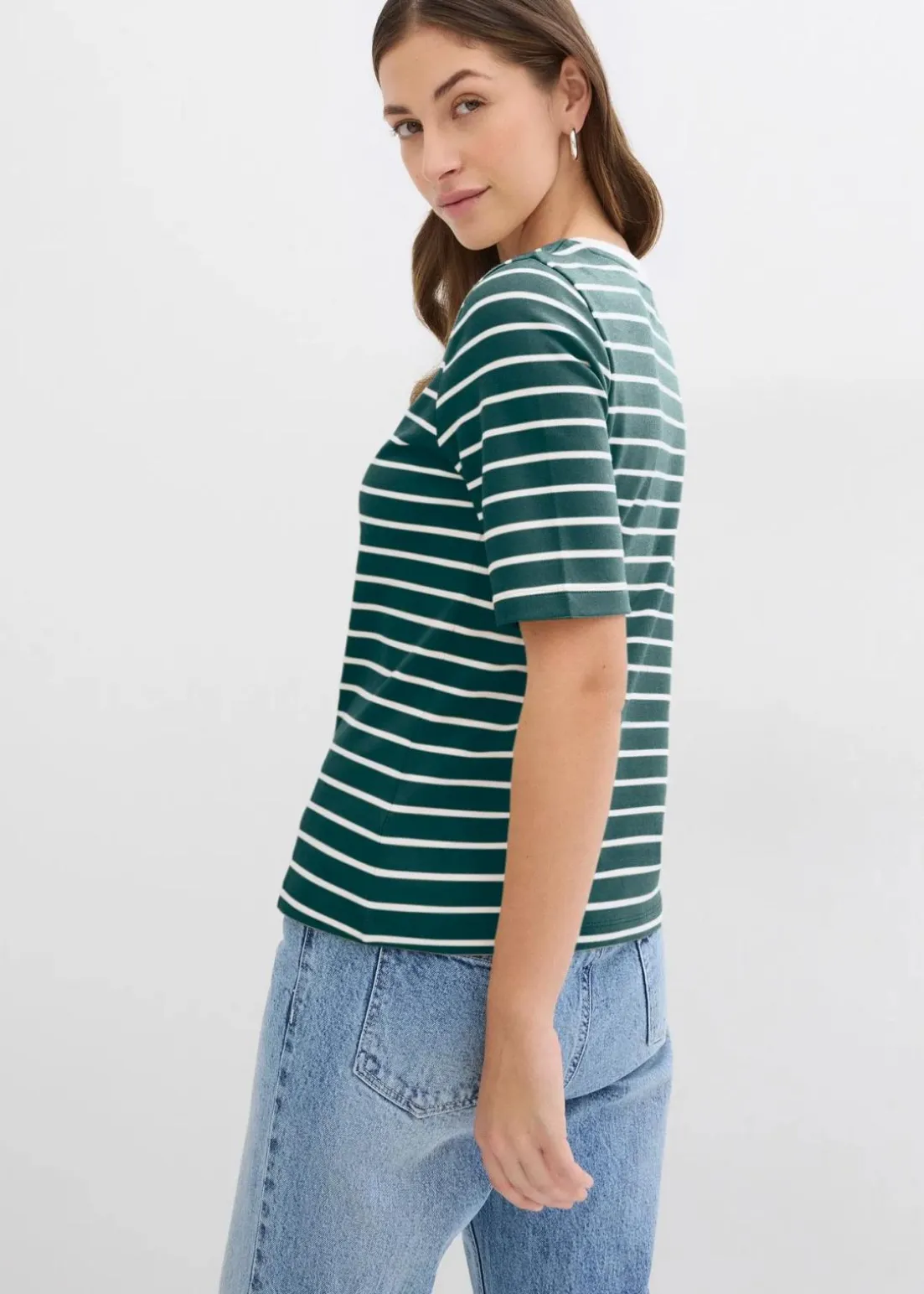 T-Shirt aus schwerer Bio-Baumwolle