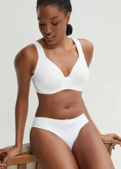 T-Shirt BH mit Bügel und Glanzeffekt (2er Pack)