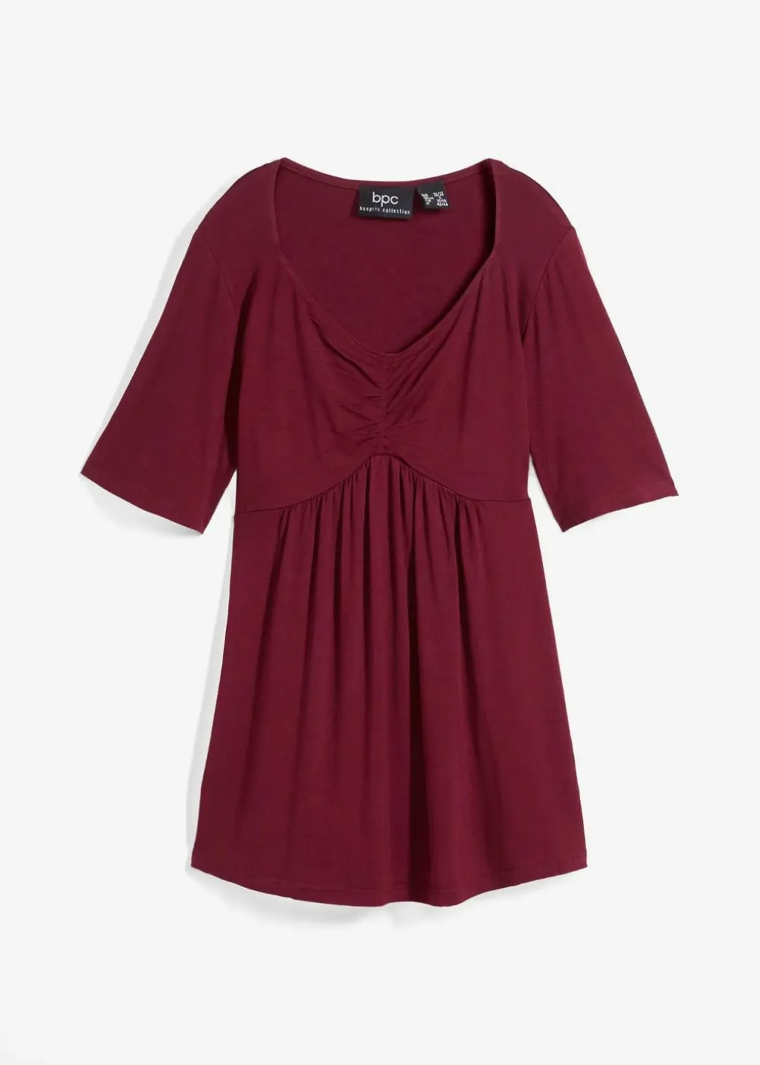 T-Shirt in A-Linie, kurzarm