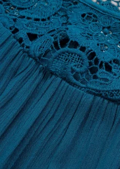 Tunika aus fließender Viskose